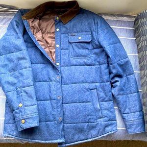 Brixton denim bomber jacket (L)